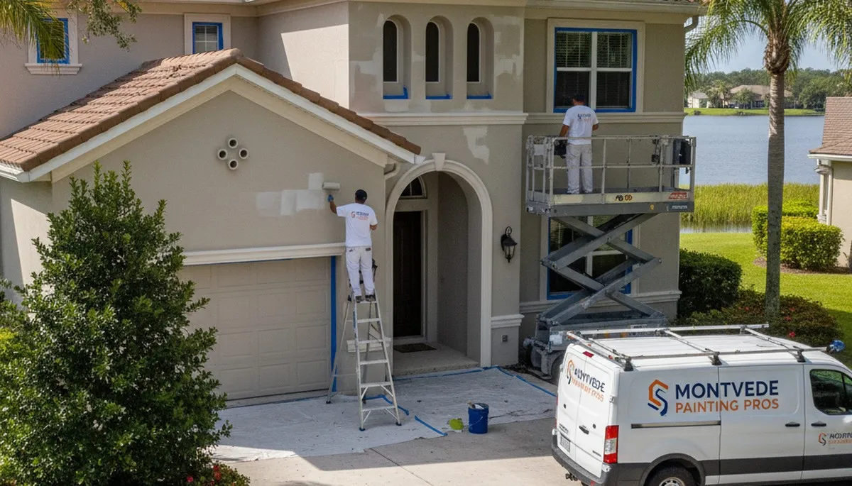 Professional house painters in Orlando, FL providing interior and exterior painting services