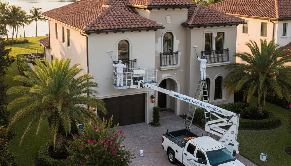 Professional house painting service in Orlando, FL for homes and exteriors